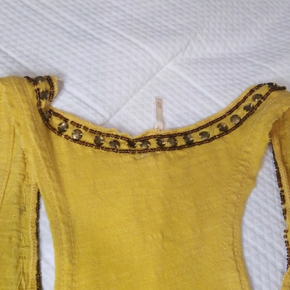 Free people sequin crop top - Picture 3 of 5